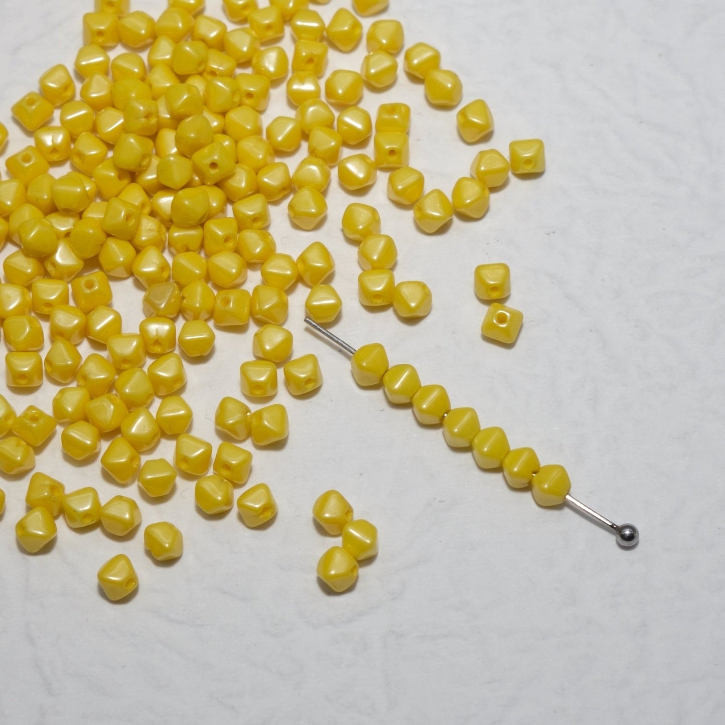 4mm 100pcs Picasso Color Series Czech Fire Polished Beads for Jewelry Making & Craft Projects Czech Glass Beads - BEADIFUL