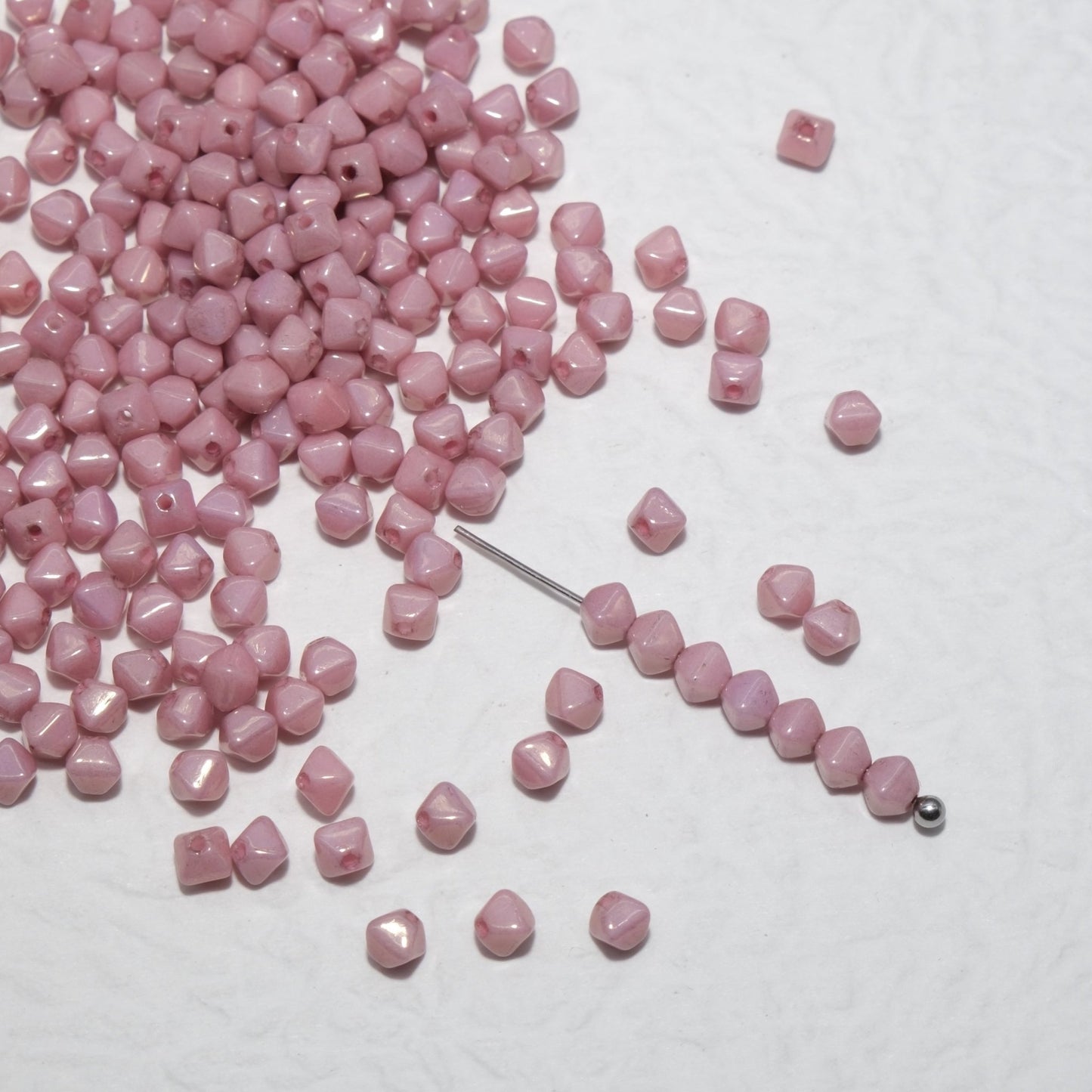 4mm 100pcs Picasso Color Series Czech Fire Polished Beads for Jewelry Making & Craft Projects Czech Glass Beads - BEADIFUL