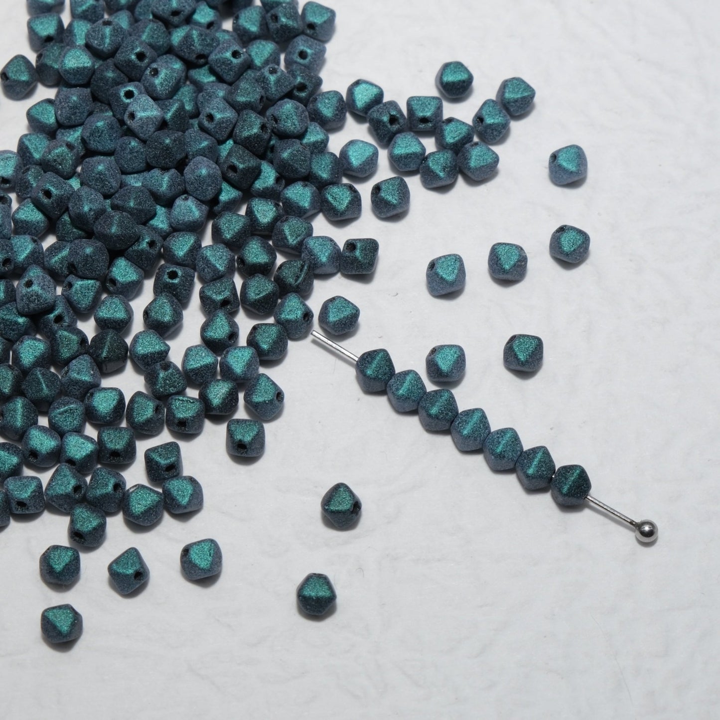 4mm 100pcs Picasso Color Series Czech Fire Polished Beads for Jewelry Making & Craft Projects Czech Glass Beads - BEADIFUL